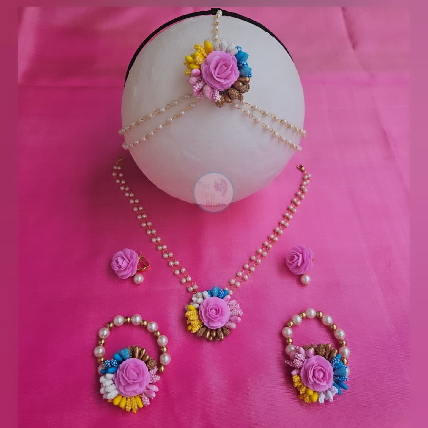 Radha full set - Long frock & Accessories