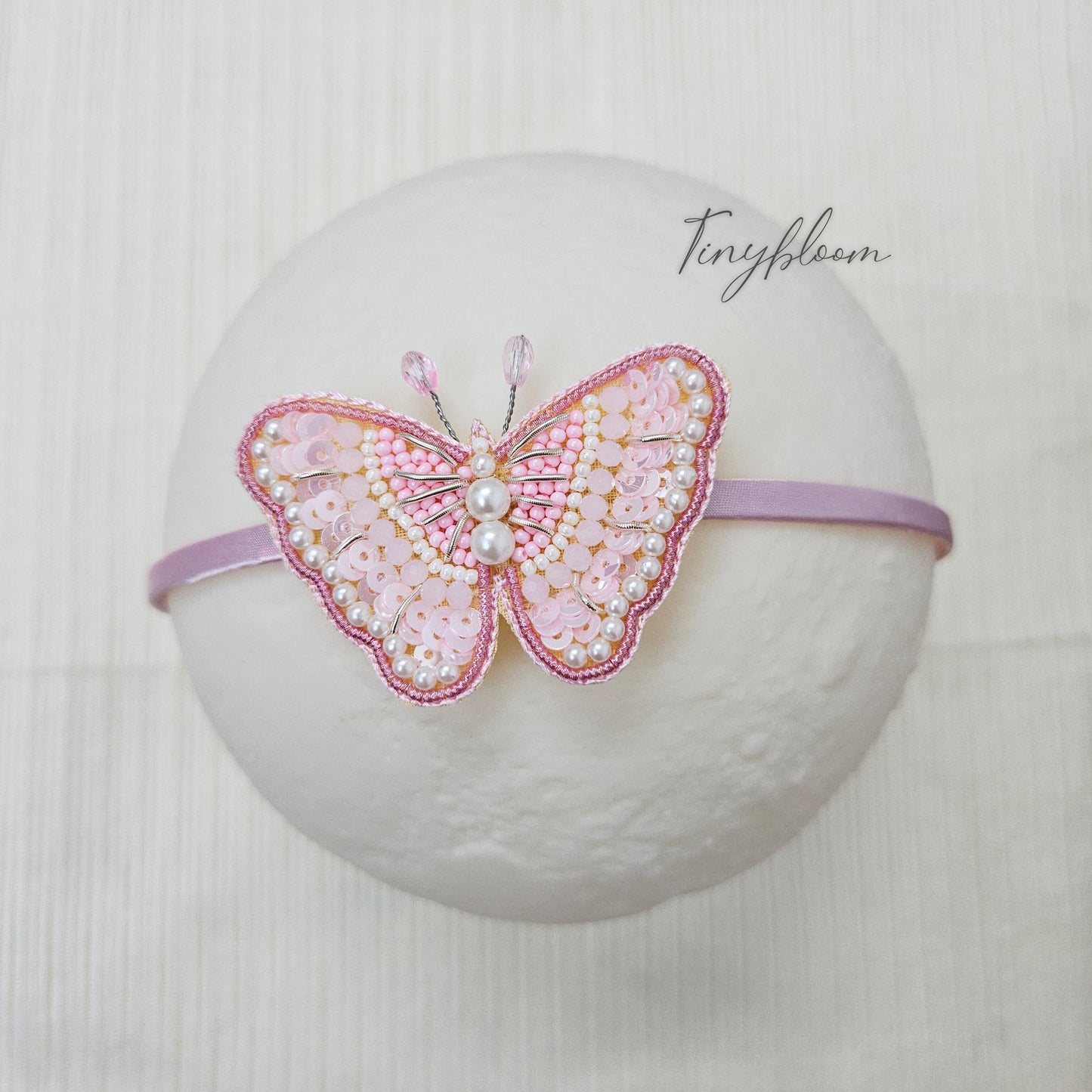 Blush flutter Headband