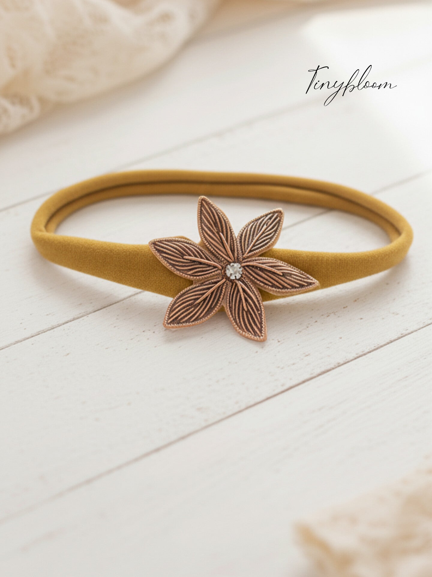 Golden crown Headband