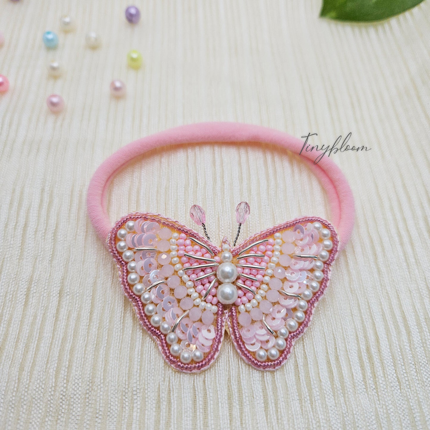 Blush flutter Headband