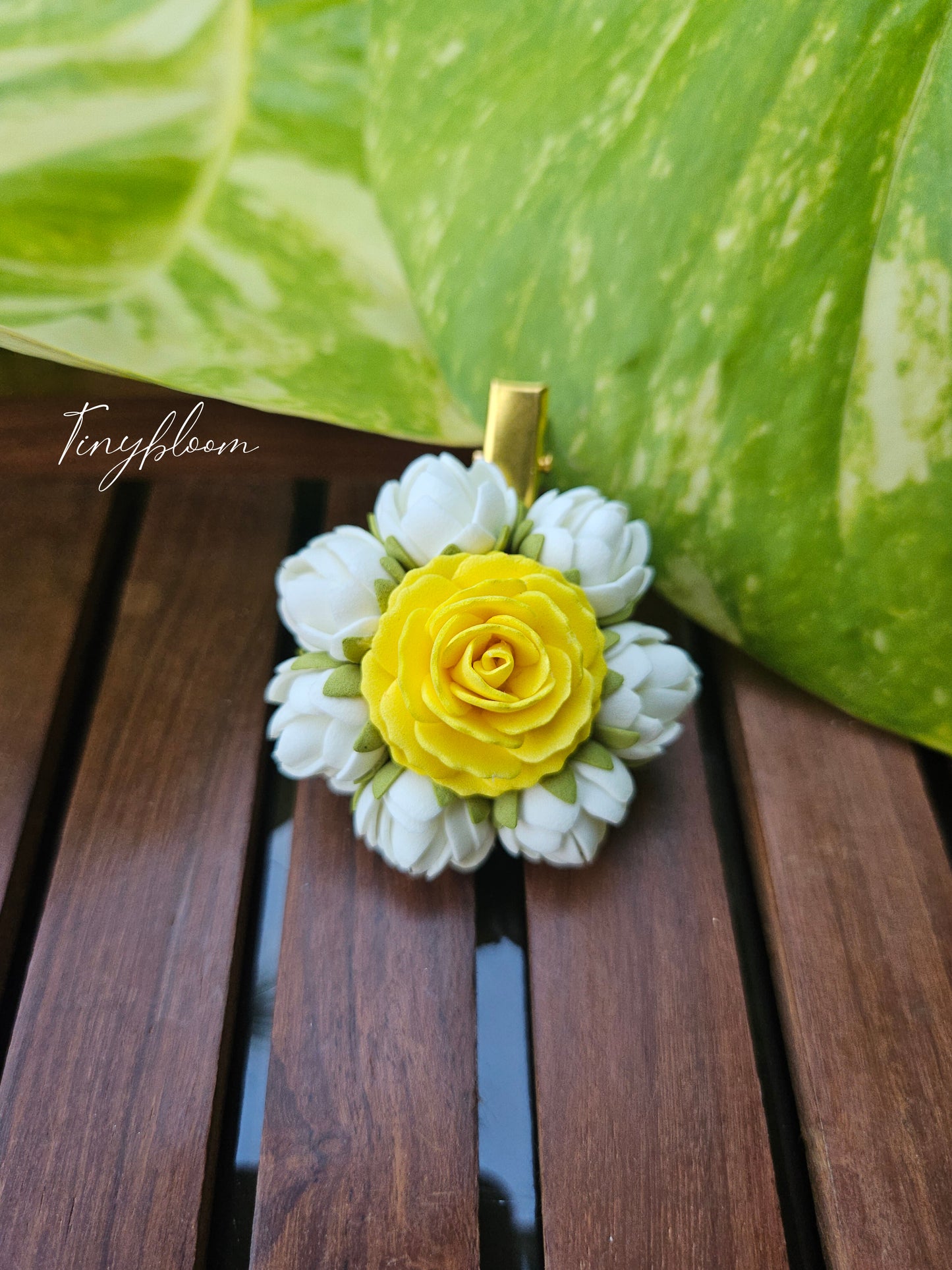 Jasmine - Alligator clip