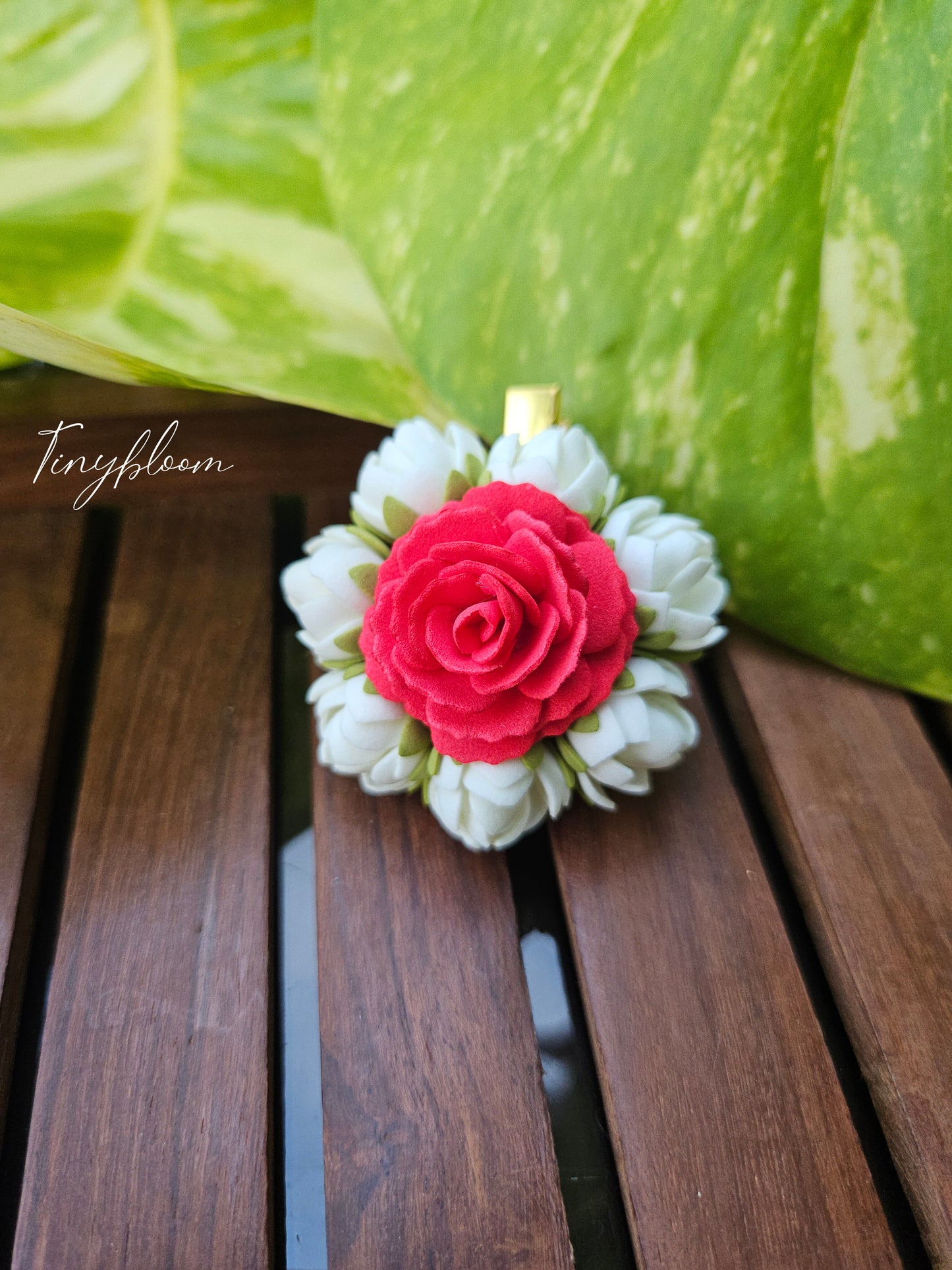 Jasmine - Alligator clip