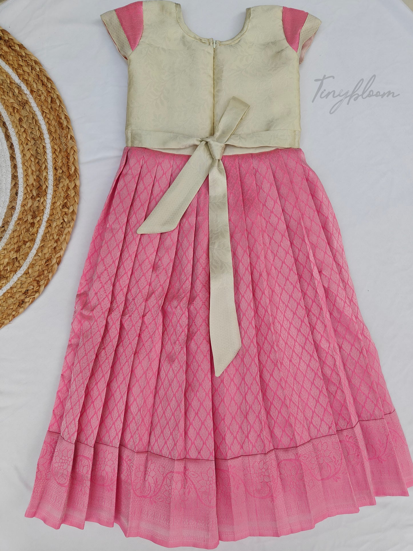Silk Ethnic Frock - Fairy Pink💕