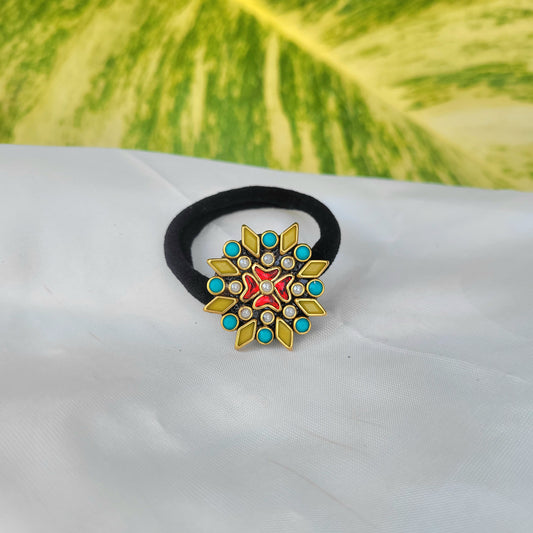Yellow Diamond Kundan