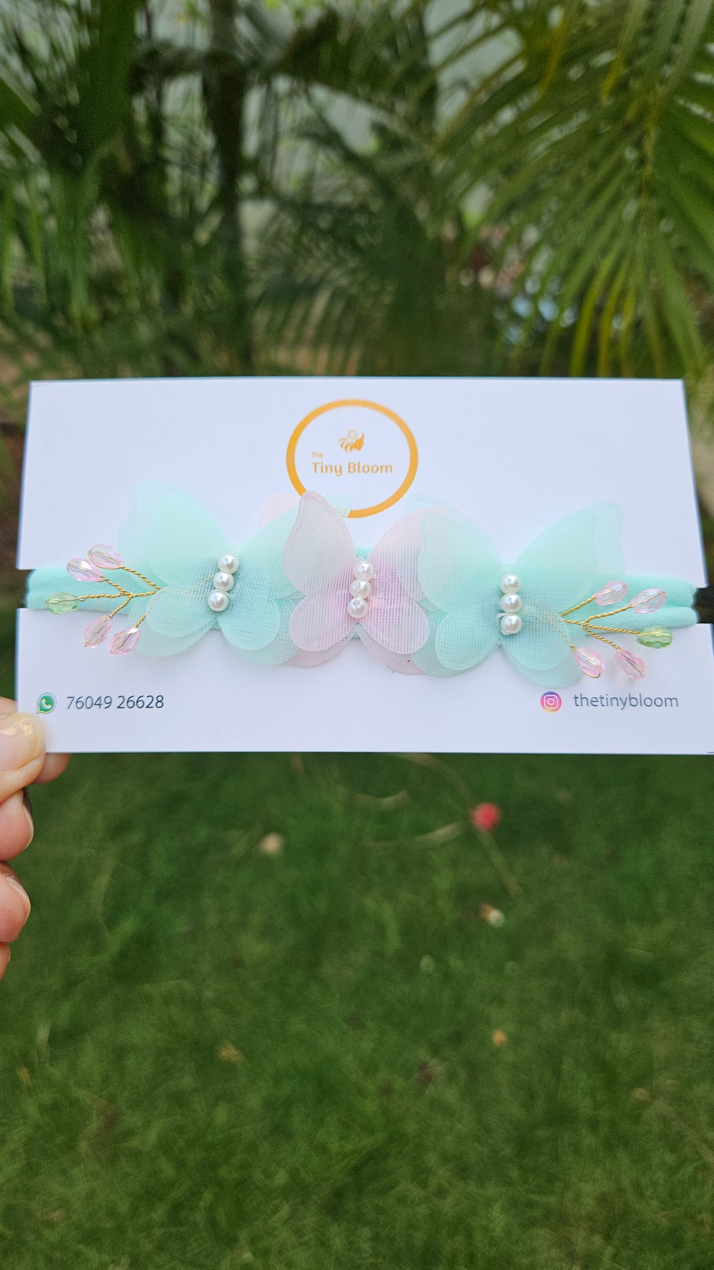 Triflies - Pink & Green