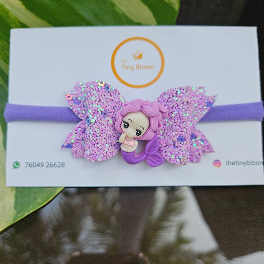 Purple belle Headband
