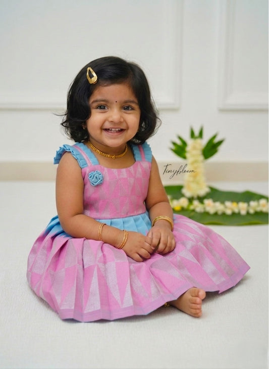 Cotton candy Frock