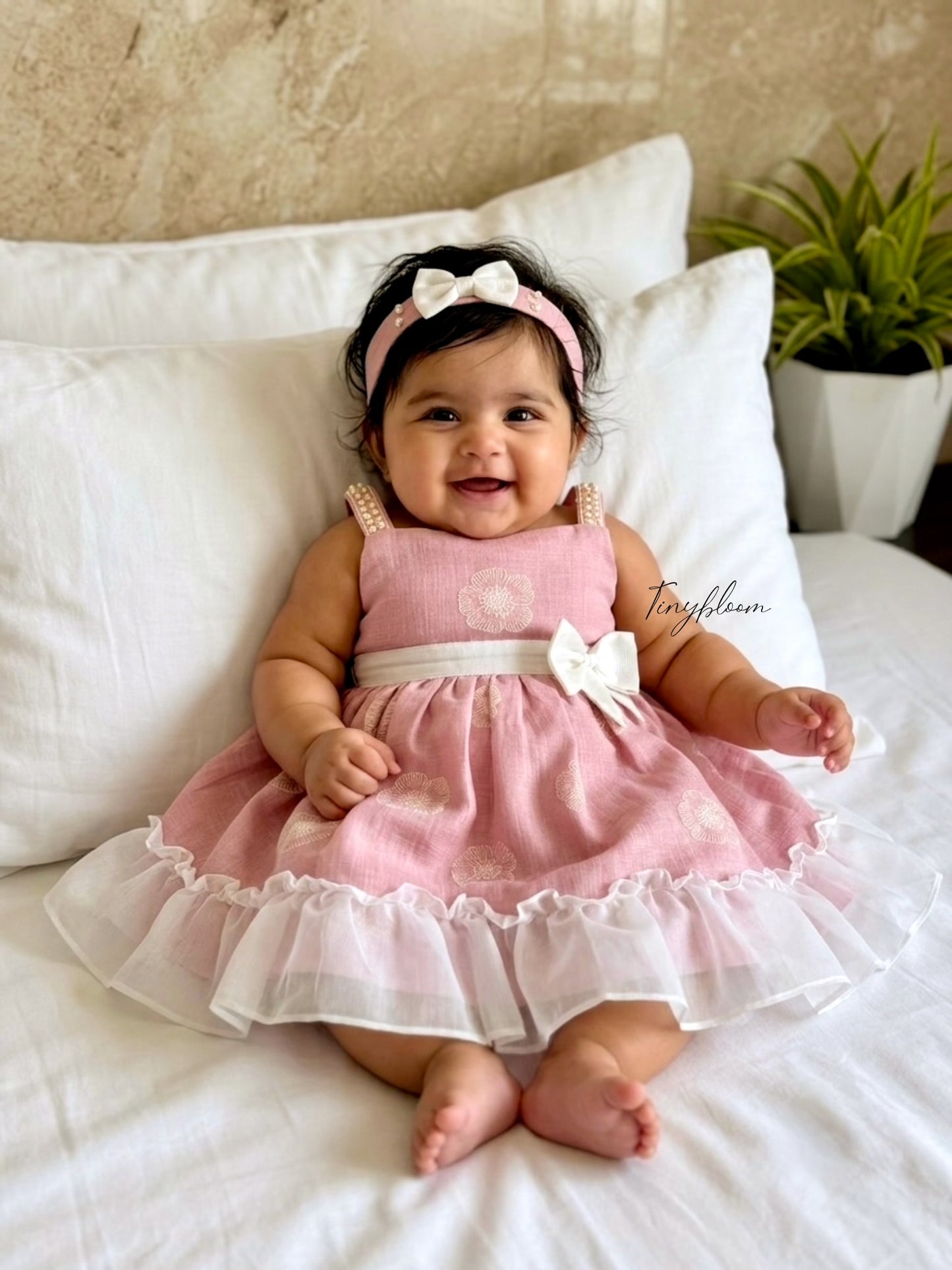 Blush Blossom - Baby frock