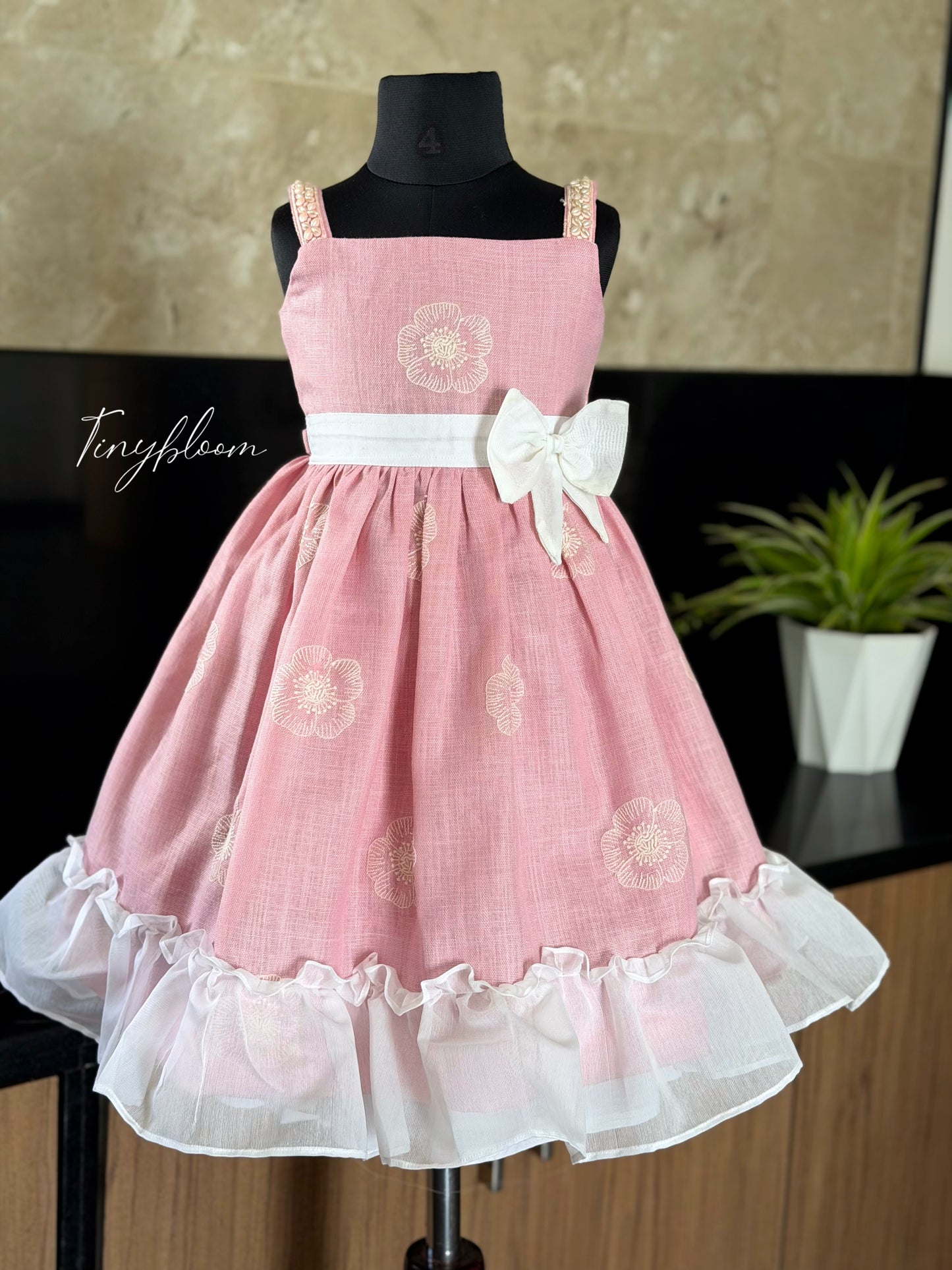 Blush Blossom - Baby frock