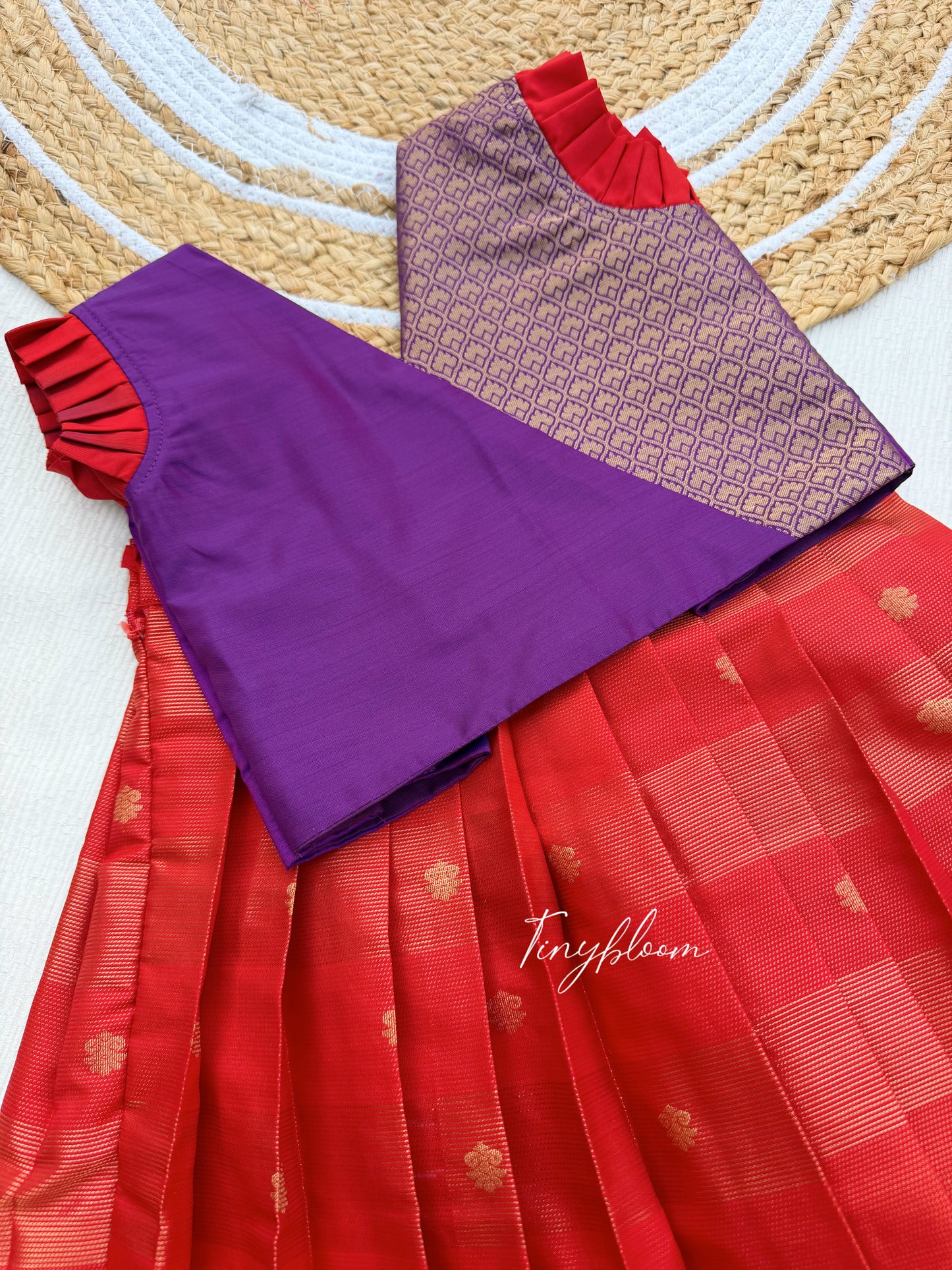 Viha - Purple zari