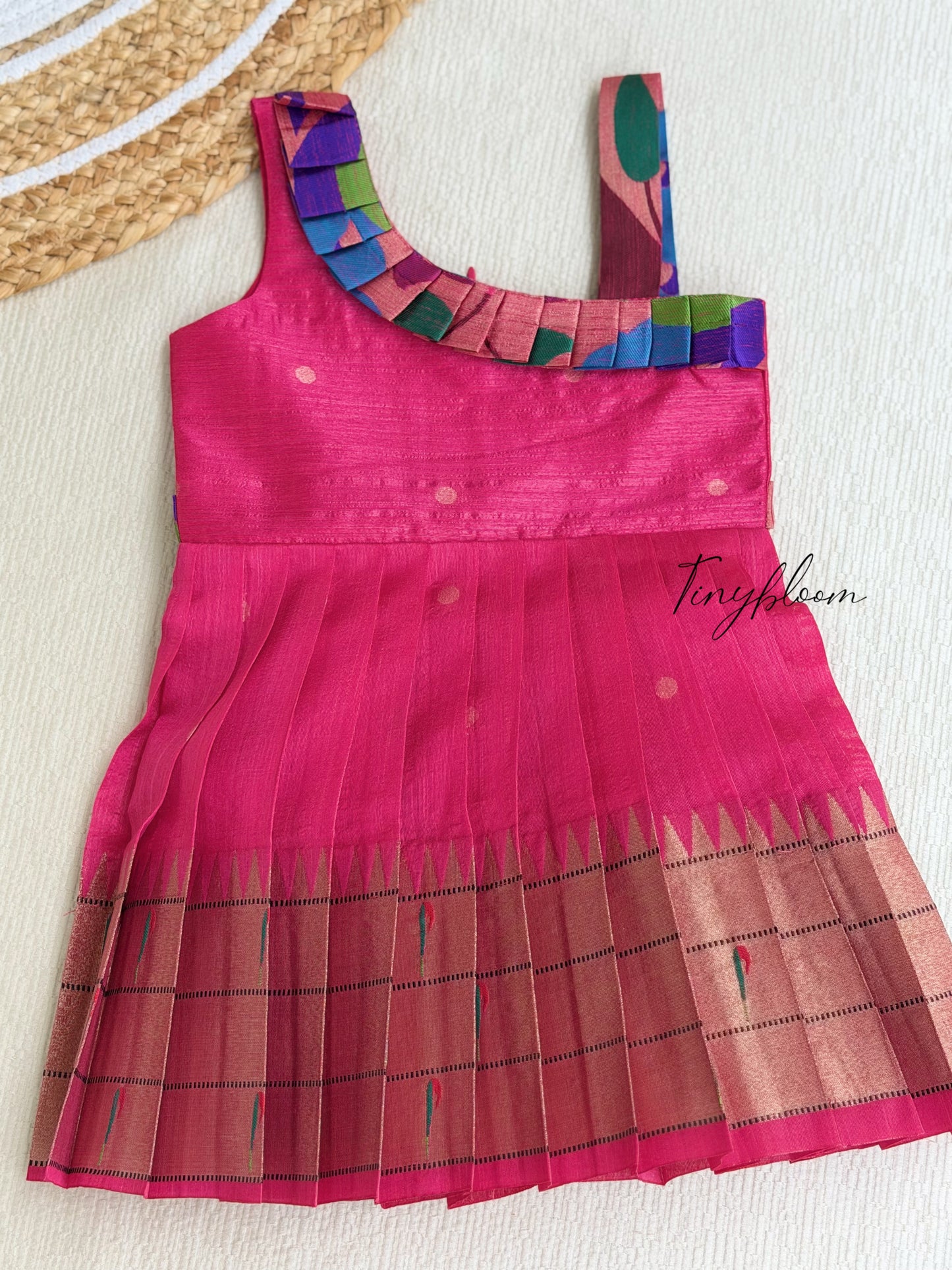 Paithani Mayuri Frock
