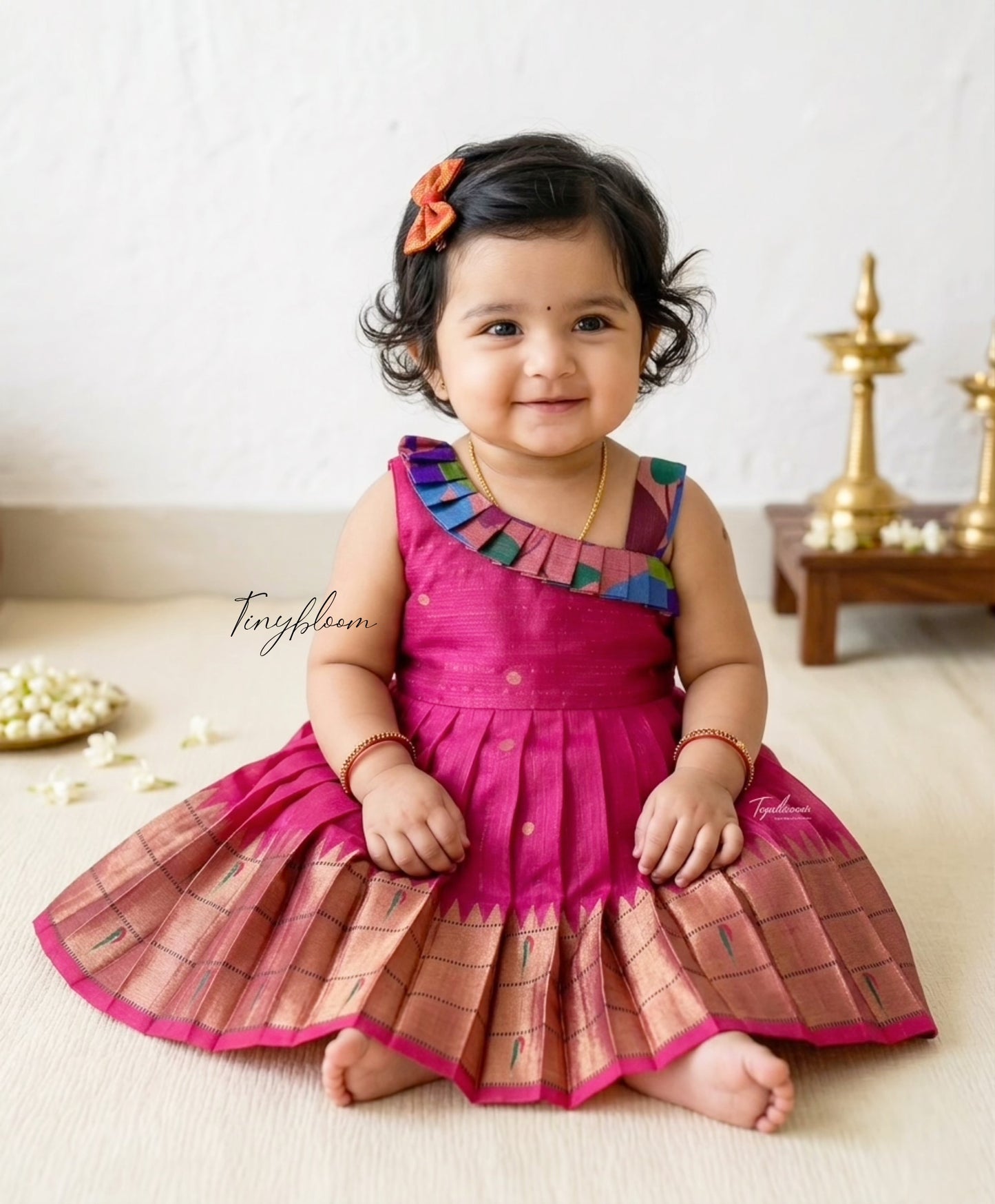 Paithani Mayuri Frock