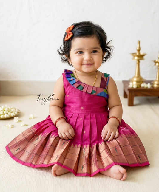 Paithani Mayuri Frock