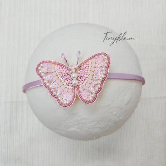 Blush flutter Headband
