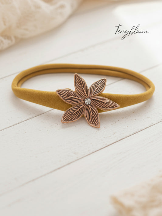 Golden crown Headband