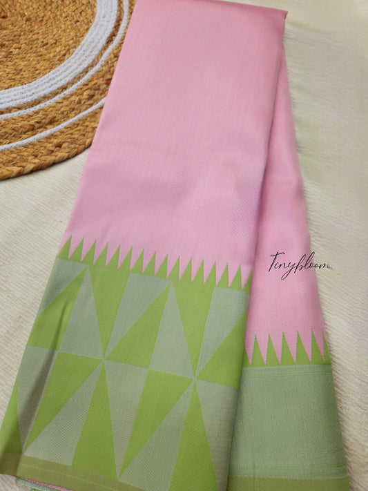 Blush Mint - Saree