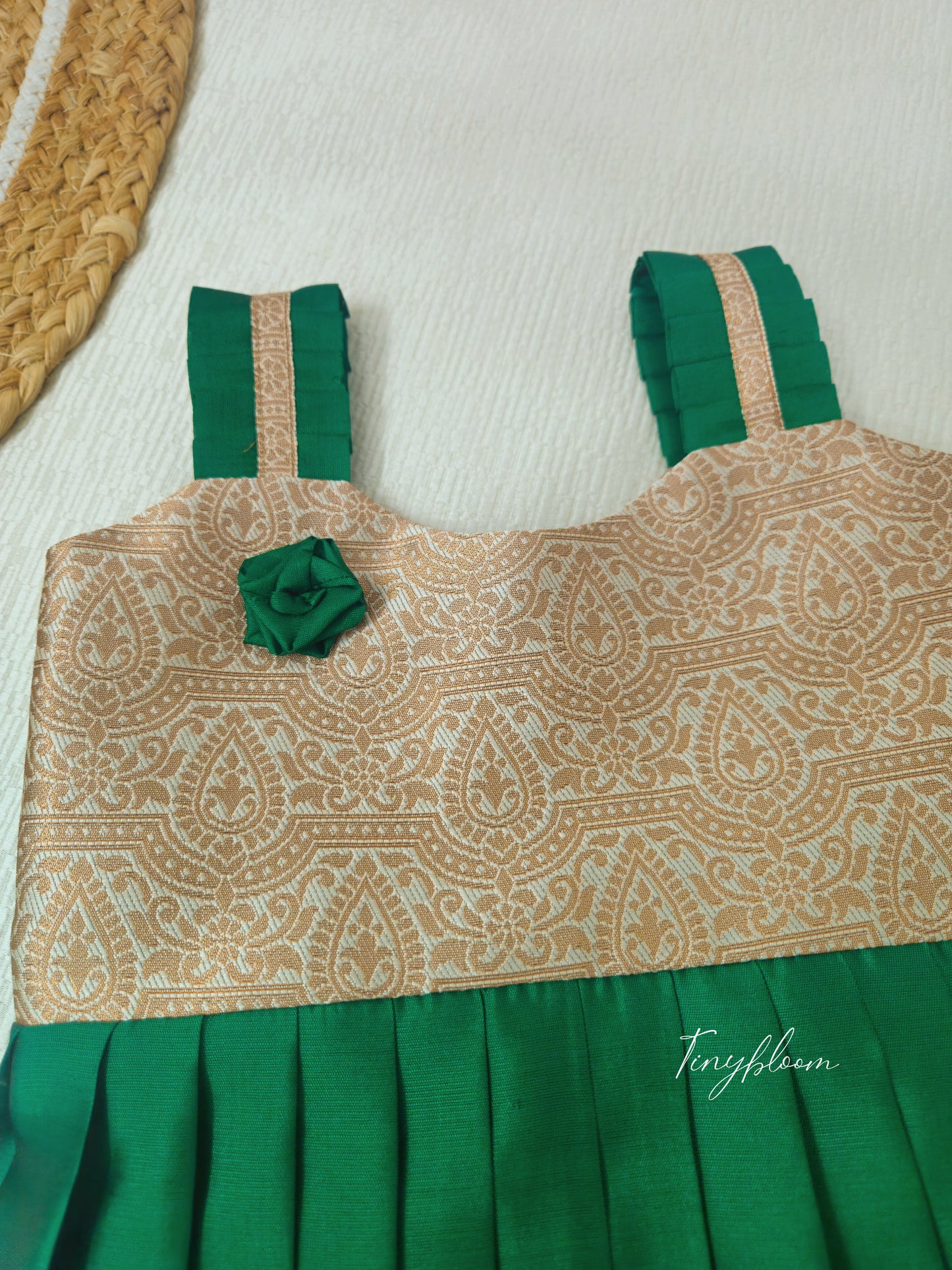 Ivory Mint Frock