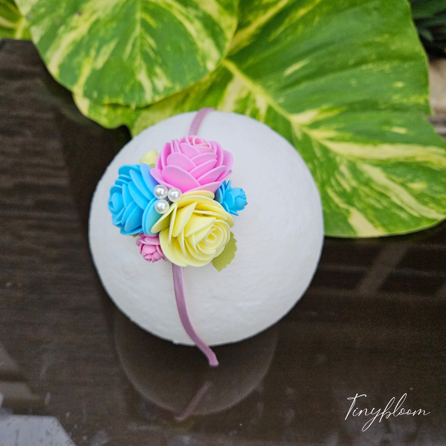 Blossom Trio - Metal Headband