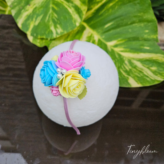 Blossom Trio - Metal Headband