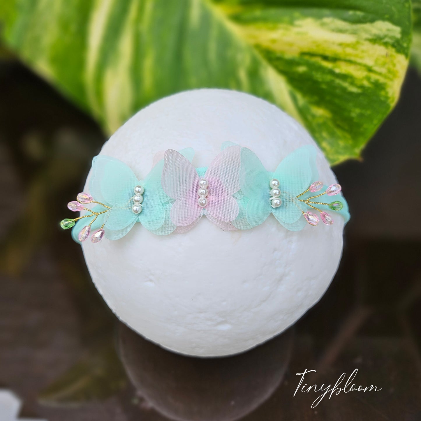 Triflies - Pink & Green