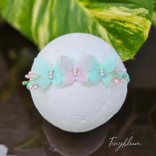 Triflies - Pink & Green