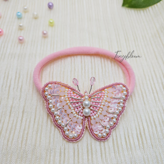 Blush flutter Headband