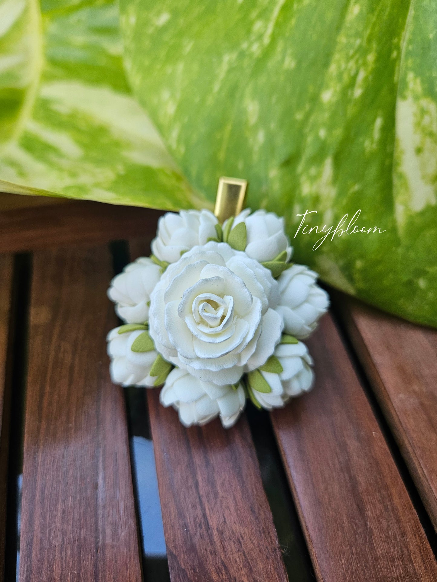 Jasmine - Alligator clip