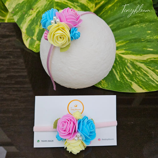 Blossom Trio - Nylon Headband