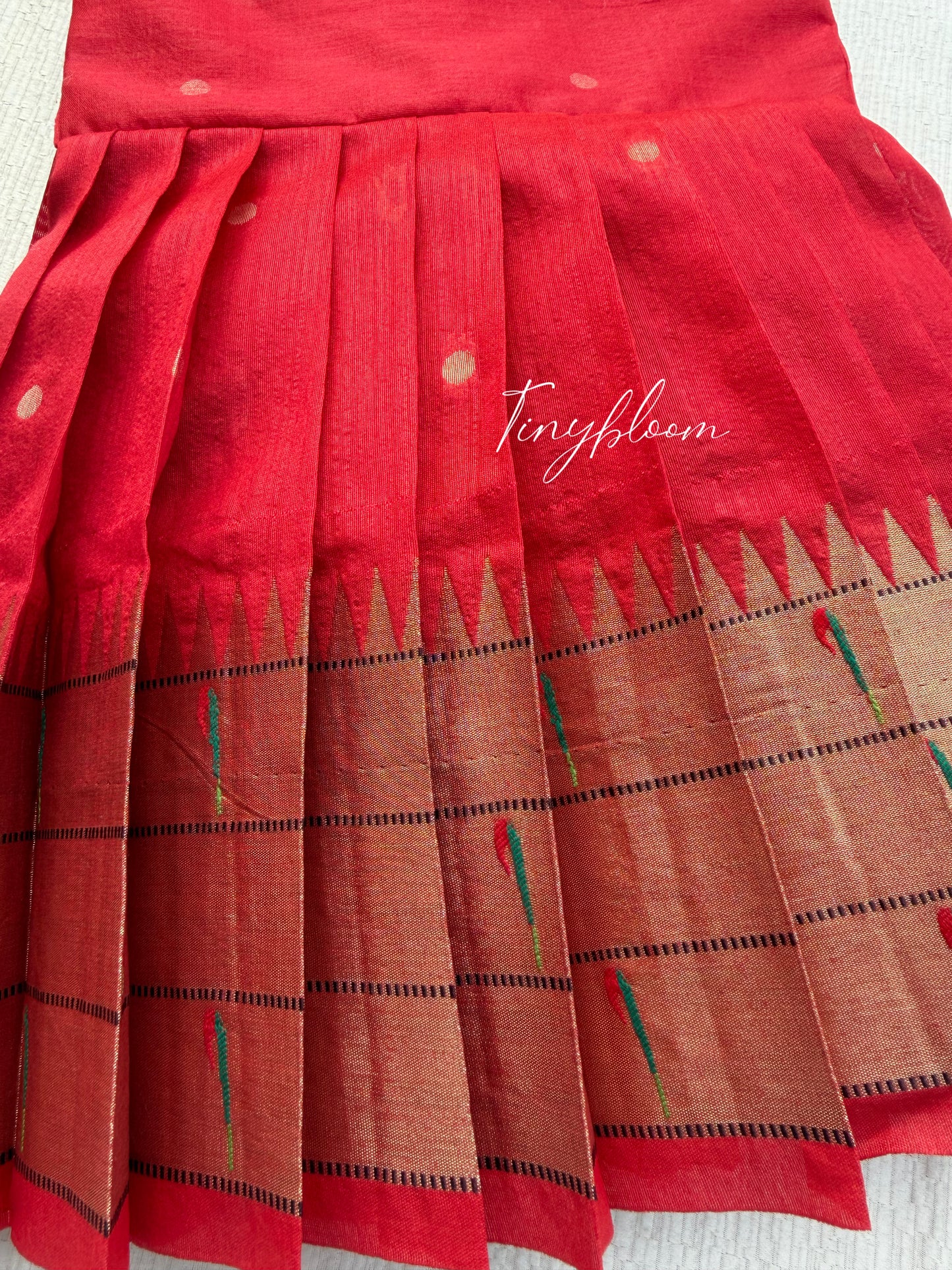 Paithani Sindhura Frock