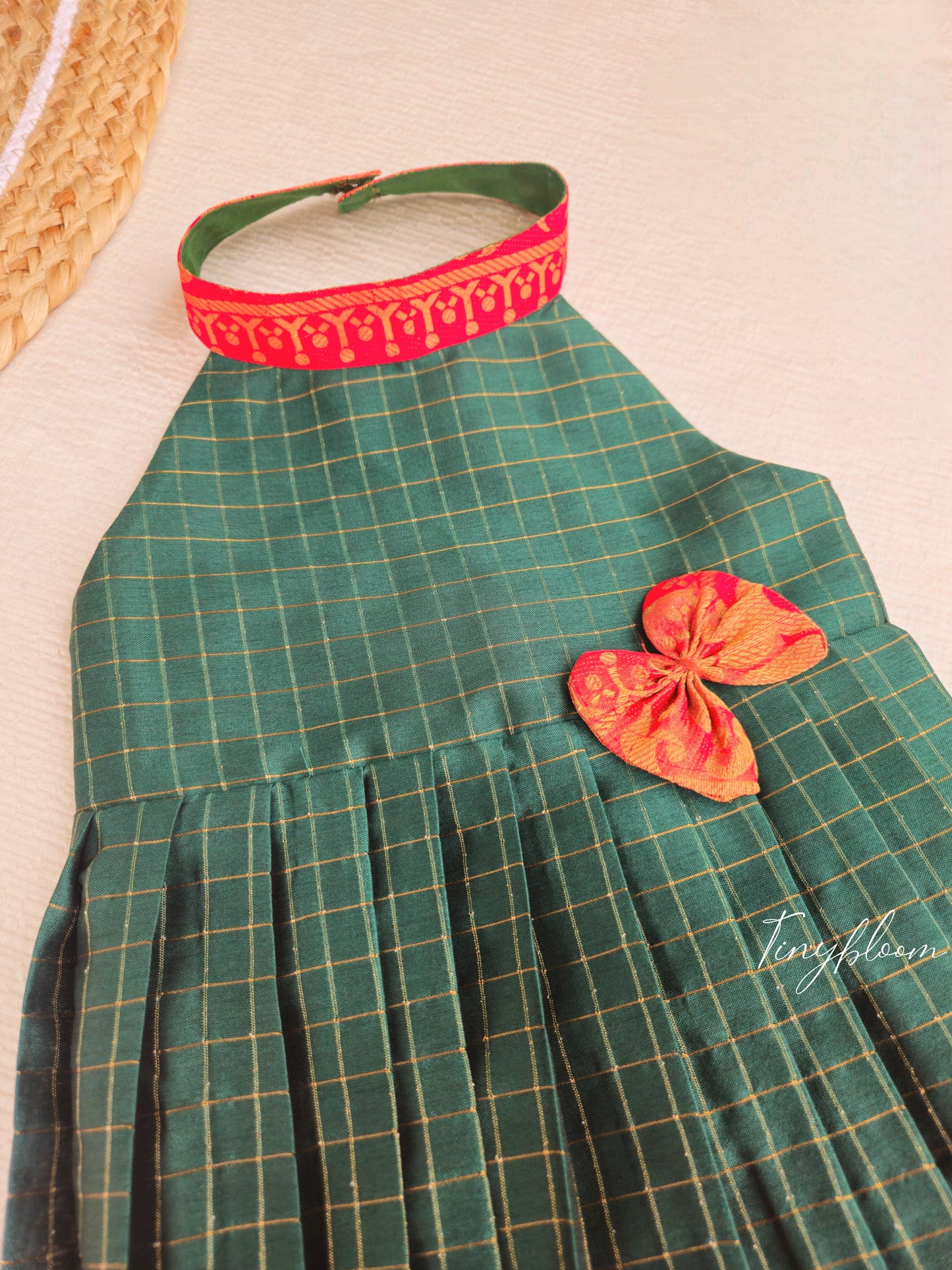 Varnam - Sungudi cotton Frock