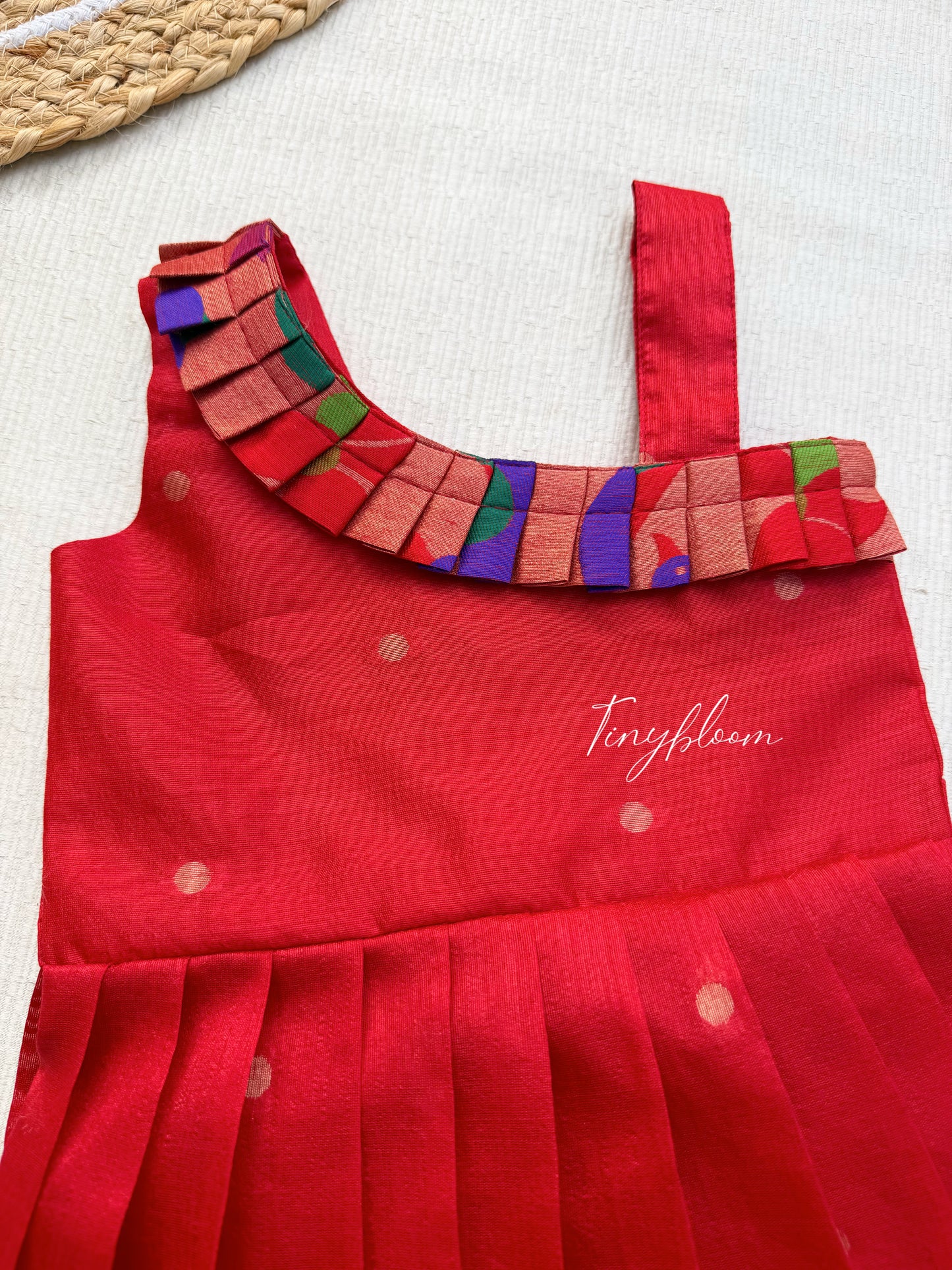 Paithani Sindhura Frock