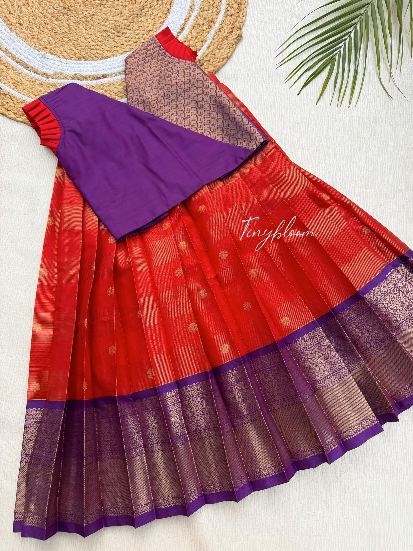 Viha - Purple zari