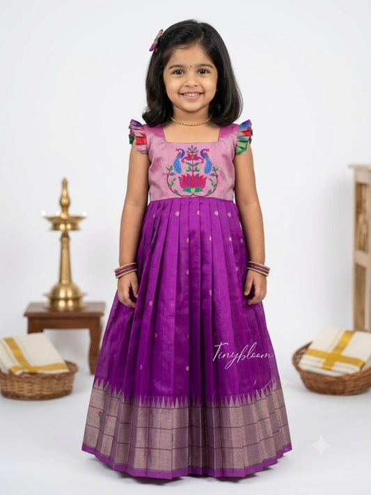 Paithani Violeta
