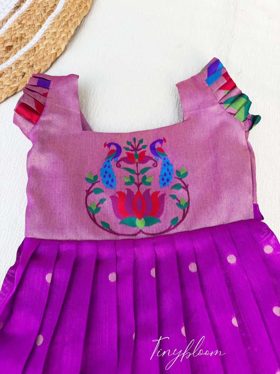Paithani Violeta
