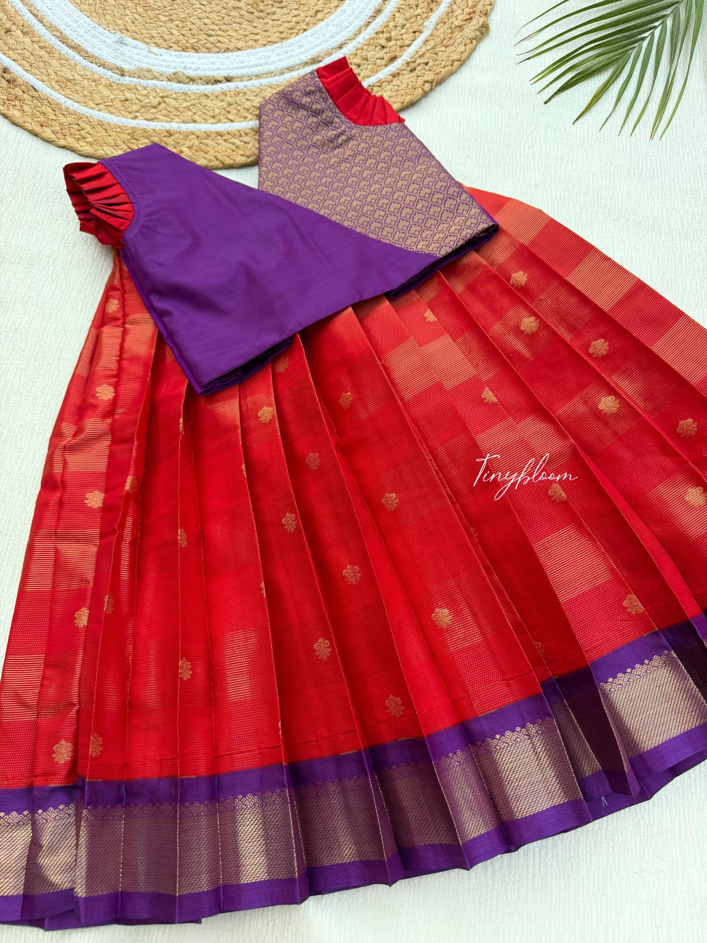Viha - Purple zari