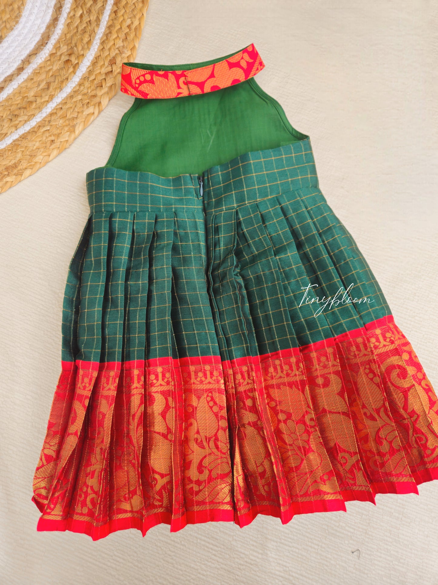 Varnam - Sungudi cotton Frock