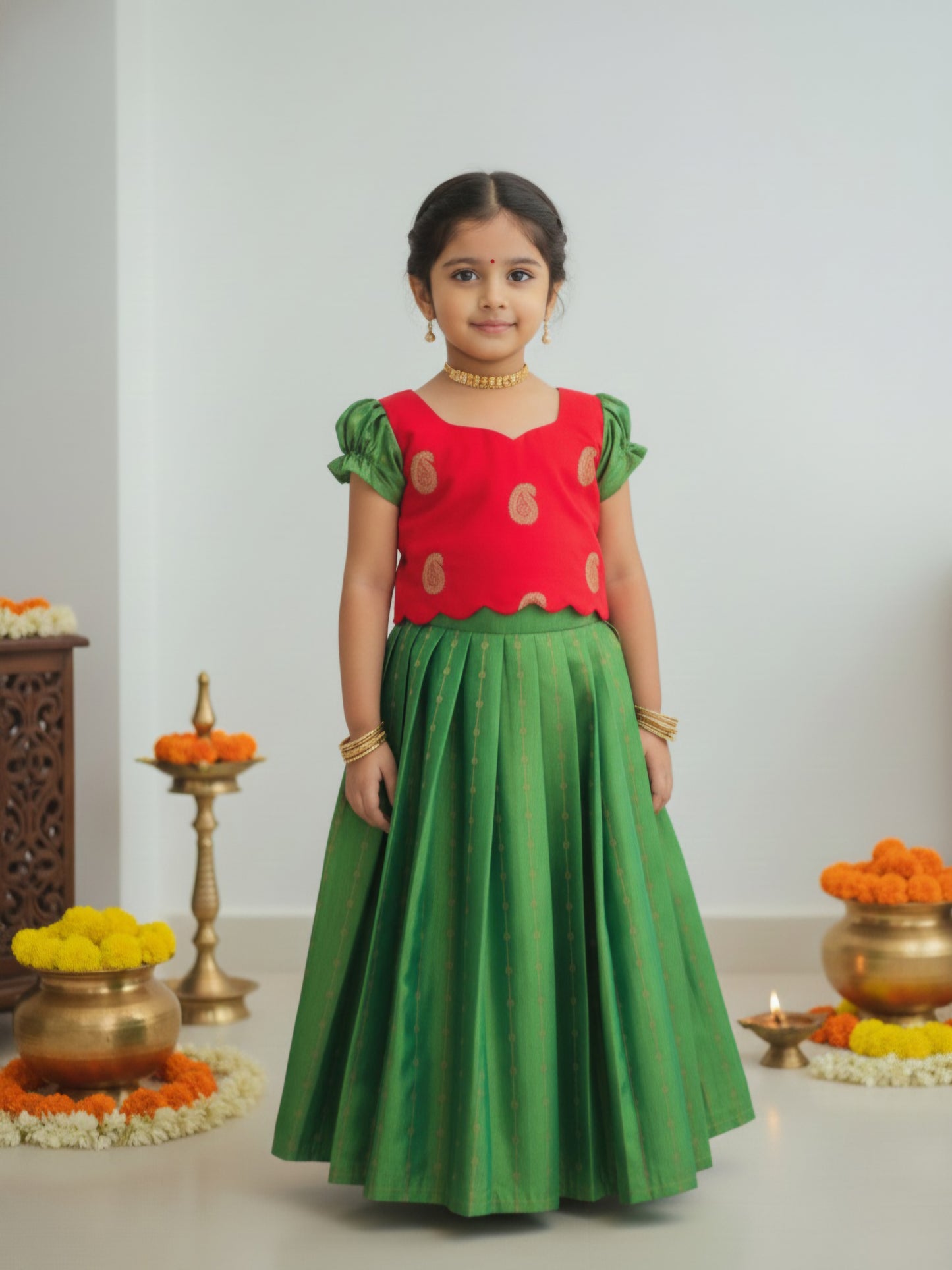 Maragatham - Premium Soft silk